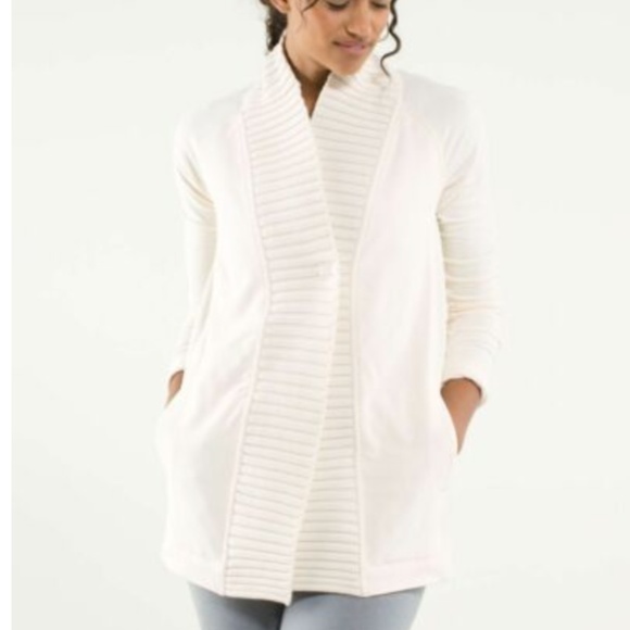 lululemon athletica Sweaters - Lululemon Bliss Break Wrap Angel Wing